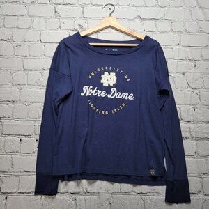 Under Armour‎ University Of Notre Dame Fighting Irish Long Sleeve Tshirt Size M